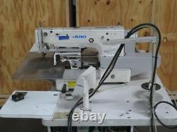 Juki AMS-215C Industrial Sewing Machine Table and Servo Motor and Box Controller