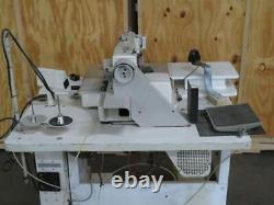 Juki AMS-215C Industrial Sewing Machine Table and Servo Motor and Box Controller