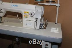 Juki DDL8500 Industrial Single Needle Sewing Machine New Servo Motor and Table