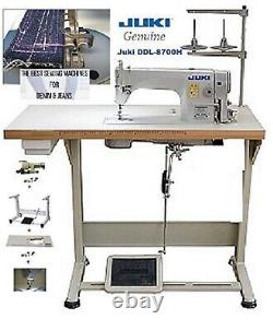 Juki DDL8700 H Lockstitch Heavy Materials with Servo Motor, Stand, Lamp 8700H. DIY