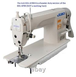 Juki DDL8700 H Lockstitch Heavy Materials with Servo Motor, Stand, Lamp 8700H. DIY