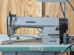 Juki DDL-5550-6 Industrial Sewing Machine Table and Servo Motor T189465