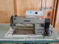 Juki DDL-5550-6 Type PS111 Industrial Sewing Machine Table and Servo Motor MPMA2