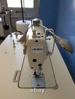 Juki DDL 8100e Industrial Sewing Machine Complete With Stand, Top & Servo Motor