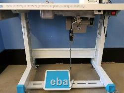 Juki DDL 8100e Industrial Sewing Machine Complete With Stand, Top & Servo Motor