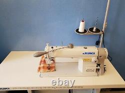 Juki DDL 8100e Industrial Sewing Machine Complete With Stand, Top & Servo Motor