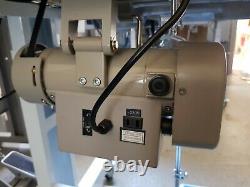 Juki DDL 8100e Industrial Sewing Machine Complete With Stand, Top & Servo Motor