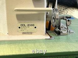 Juki DDL-8500 Industrial Pinking Lockstitch Sewing Machine withTable