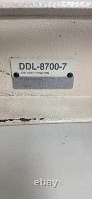 Juki DDL-8700-7 Industrial Sewing Machine Single Head Electronic Lockstitch