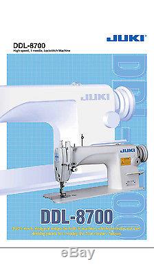 Juki DDL-8700 High Speed, 1-needle, Lockstitch Sewing Machine (Head ONLY)