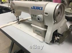 Juki DDL-8700 Mechanical Sewing Machine, Complete with table and motor