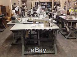 Juki DDL-8700 Mechanical Sewing Machine Used-With New With 3/4 HP Servo Motor