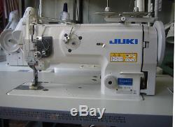 Juki DNU1541 Industrial Top and Bottom Feed Sewing machine for hard materials