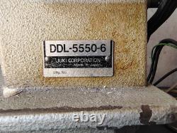 Juki Ddl-5550-6 Industrial Sewing Machine Sc-120 (not Tested, Sold As-is)