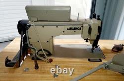 Juki Ddl-5550-6 Industrial Sewing Machine Table Parts Only Needs Motor Repaired