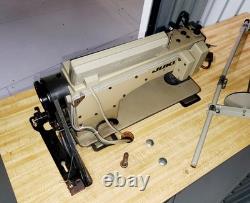 Juki Ddl-5550-6 Industrial Sewing Machine Table Parts Only Needs Motor Repaired