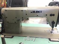 Juki Dll-555 Walking Foot Big Bobbin +reverse 110v Industrial Sewing Machine