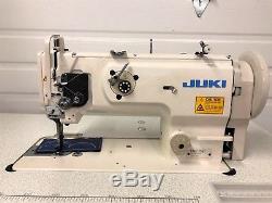 Juki Dnu-1541 Walking Foot Big Bobbin +rev 110v Servo Industrial Sewing Machine