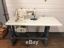 Juki Dnu-1541 Walking Foot Big Bobbin +rev 110v Servo Industrial Sewing Machine