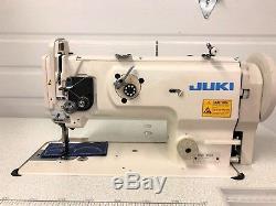 Juki Dnu-1541 Walking Foot Big Bobbin +rev 110v Servo Industrial Sewing Machine