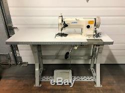 Juki Dnu-241h Walking Foot Big Bobbin +rev 110v Servo Industrial Sewing Machine