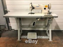 Juki Dnu-241h Walking Foot Big Bobbin +rev 110v Servo Industrial Sewing Machine