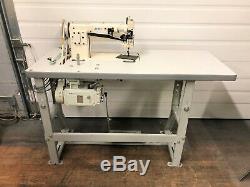 Juki Dnu-241h Walking Foot Big Bobbin +rev 110v Servo Industrial Sewing Machine