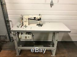 Juki Dnu-241h Walking Foot Big Bobbin +rev 110v Servo Industrial Sewing Machine