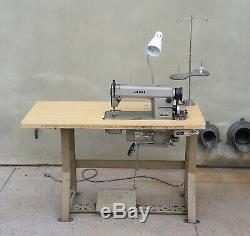 Juki Industrial Sewing Machine DDL 5550 with Table and Stand (#4)