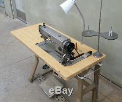 Juki Industrial Sewing Machine DDL 5550 with Table and Stand (#4)