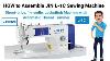 Juki Jin L 1c Sewing Machine Assembly Full Video Jin L 1c Unboxing