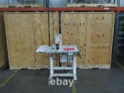 Juki LK-1900 Industrial Sewing Machine Table and Servo Motor T189312