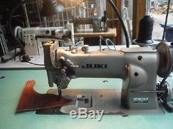 Juki LU 562 Walking Foot with Reverse Sewing Machine Industrial Used