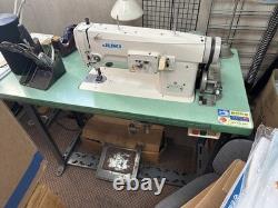 Juki LZ-391 japan industrial commercial sewing machine with table