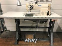 Juki Lh-3128 2 Needlefeed 1/8 Reverse 110volt Motor Industrial Sewing Machine