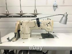 Juki Lh-3128 2 Needlefeed 1/8 Reverse 110volt Motor Industrial Sewing Machine