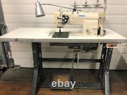 Juki Lh-3128 2 Needlefeed 1/8 Reverse 110volt Motor Industrial Sewing Machine