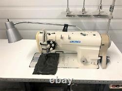 Juki Lh-3128 2 Needlefeed 1/8 Reverse 110volt Motor Industrial Sewing Machine