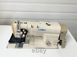 Juki Lh-3128 2 Needlefeed 3/8 Reverse 110volt Motor Industrial Sewing Machine