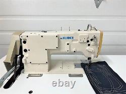 Juki Lh-3128 2 Needlefeed 3/8 Reverse 110volt Motor Industrial Sewing Machine