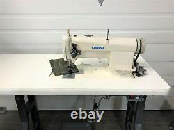 Juki Lh-515 Two Needle Feed 1/2 Spacing 110volt Servo Industrial Sewing Machine