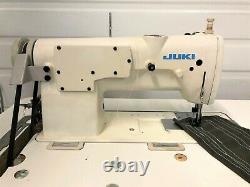 Juki Lh-515 Two Needle Feed 1/2 Spacing 110volt Servo Industrial Sewing Machine