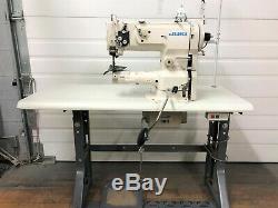 Juki Ls-1341 Cylinder Bed Walking Foot Reverse 110v Industrial Sewing Machine