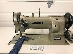 Juki Lu-562 Walking Foot Vert Bobbin +reverse 110v Industrial Sewing Machine