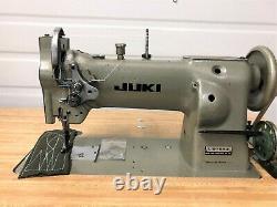 Juki Lu-563 Walking Foot Big Bobbin 110v Servo Industrial Sewing Machine