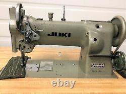 Juki Lu-563 Walking Foot Big Bobbin 110v Servo Industrial Sewing Machine