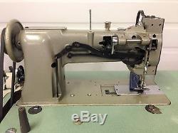 Juki Lu-563 Walking Foot Big Bobbin +reverse 110v Industrial Sewing Machine