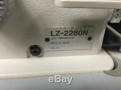 Juki Lz-2280n, High Speed, 1 Needle, Lockstitch, Zigzag Stitching Machine