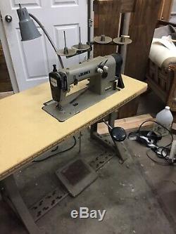 Juki MH-380 Double Needle Chain Stitch Industrial Sewing Machine