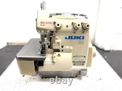 Juki Mo-6704 S Three Thread Serger Head Only Industrial Sewing Machine